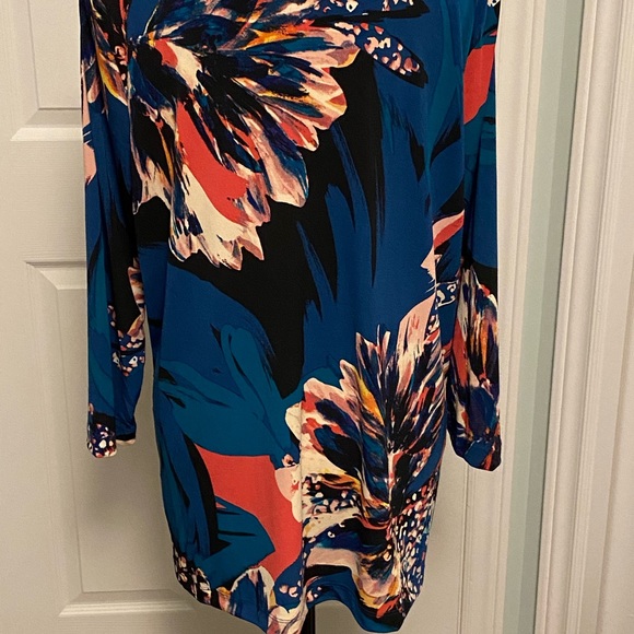 🎈Dana Buchman L Floral  Tunic - Picture 7 of 14